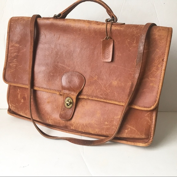 vintage coach briefcase satchel
